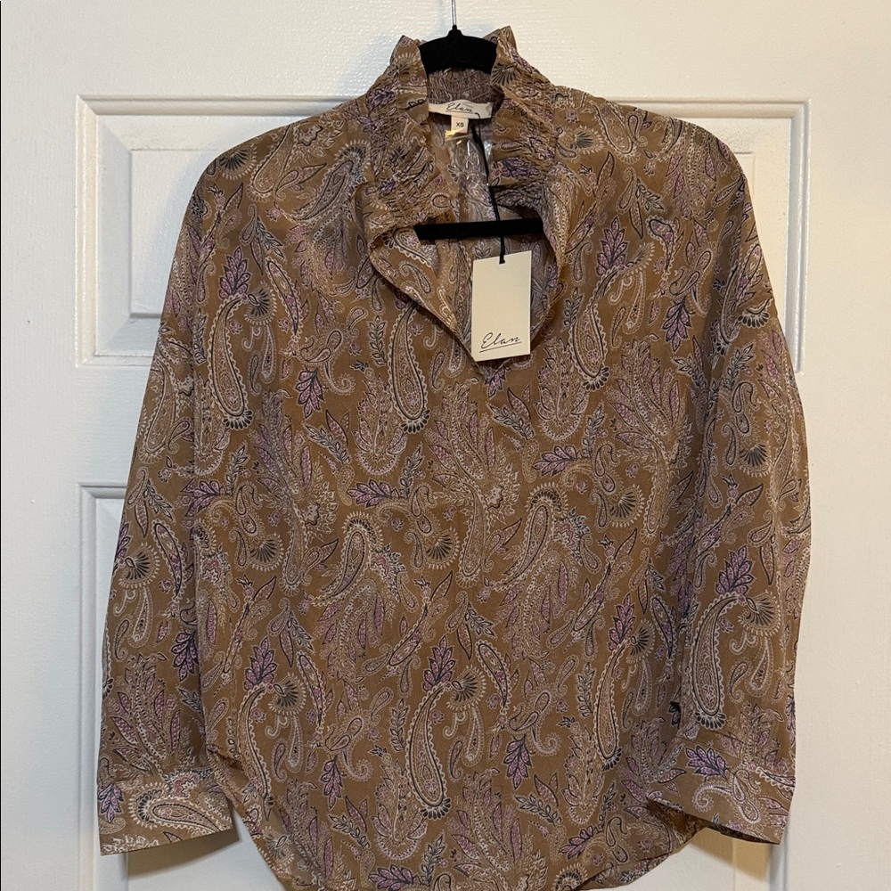 Elan Women's Paisley Top
